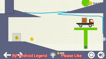 Brain physics map 1 level 170, 3 stars Android solution