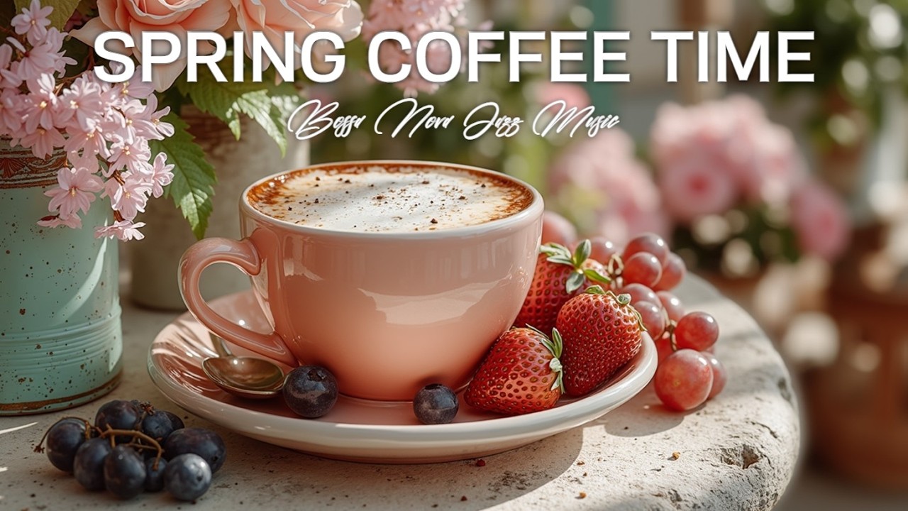 Утренний джаз-кофе | Легкий джаз и босса-нова для счастливого весеннего настроения