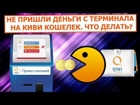 Не пришли деньги с терминала на QIWI Кошелек. Что делать?