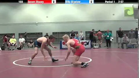 Men 160 - Jacom Stacey vs. Billy Bigelow