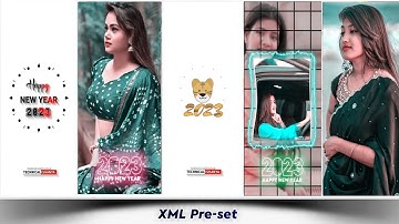 Happy new year 2023 video Editing Alight motion | Happy new year dj Status Editing Alight motion