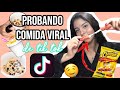 PROBANDO COMIDA VIRAL DE TIK TOK😋//Nina-Just Watch It!!!