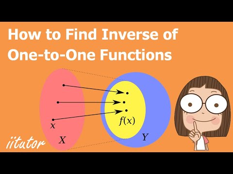 One To One Functions Inverse Functions Mathematics Youtube