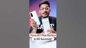 Poco M7 Plus 5G Review in 60 Seconds!