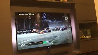 F1: Max Verstappen Crashes Into Fernando Alonso's and Sebastian Vettel's F1 Car (FULL)