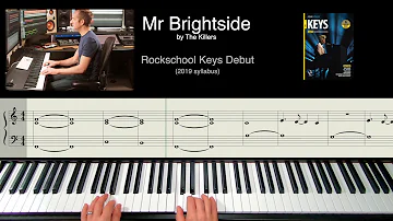 Mr Brightside - Rockschool Keys Debut (2019 Syllabus)