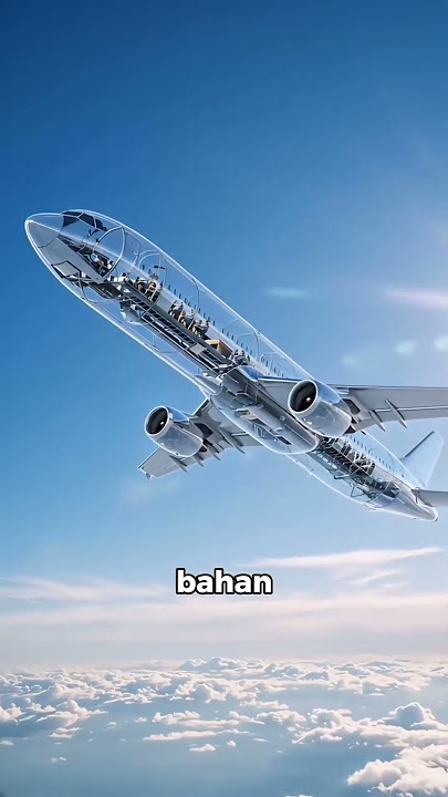 Transparent Airplane: The Beautiful Dream of Aviation #aviation #uniquefacts #facts