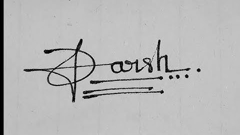 Stylish signature for Darsh😉 #firstkalakar #shorts #youtubeshorts #trending #signature #sign