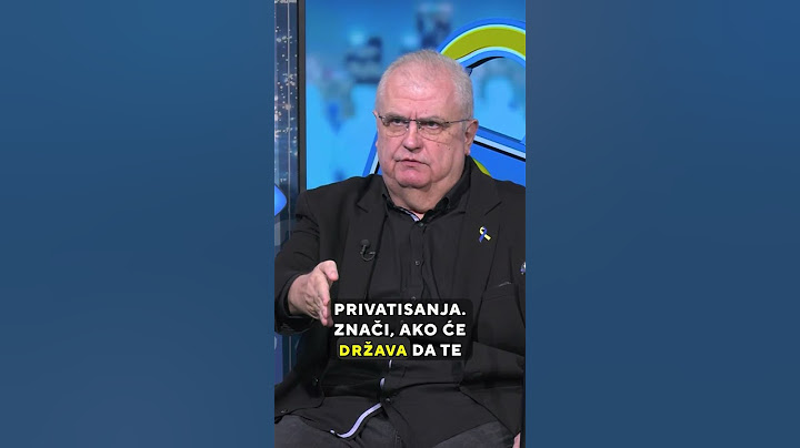 Nenad Čanak - Plaše me današnji kriminalci u policijskim uniformama!