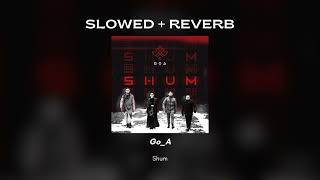 [SLOWED + REVERB] Go_A - Shum