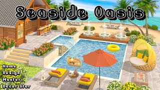 Home Design Master, Decor Star - Seaside Oasis 💖 #gameplay #gaming #youtub screenshot 4