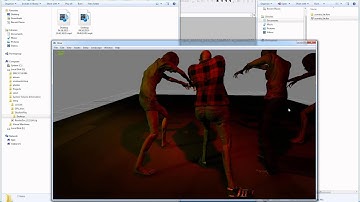 mixamo/fuse zombies with smooth shadows (exponential)