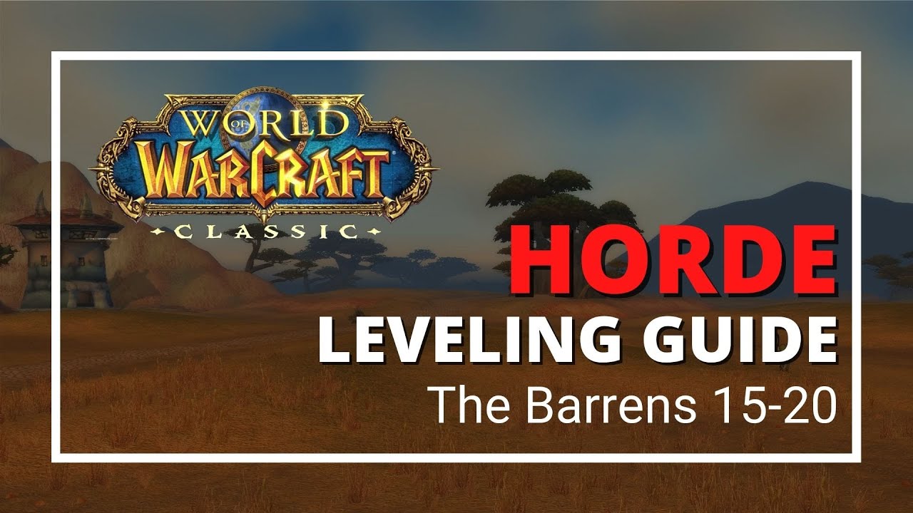Nightfall's WoW Classic Horde Leveling Guide - Warcraft Tavern