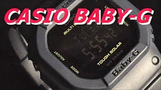 CASIO BABY-G カシオベビーGソーラー電波腕時計 BGD-5000-2JF