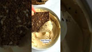 2-Ingredient Flaxseed Crackers -but add a few more ingredients & they’re even better! Keto friendly. screenshot 1