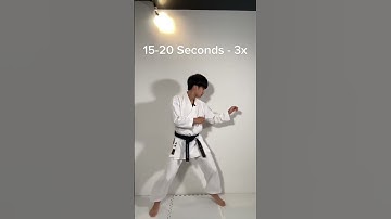 Hoe snel te bewegen in karate!