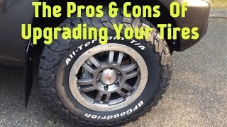 The Pros & Cons Of Upgrading Your Tires On The Toyota Tundra