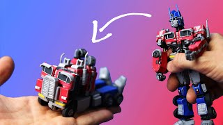 I made a Transforming OPTIMUS PRIME with Clay