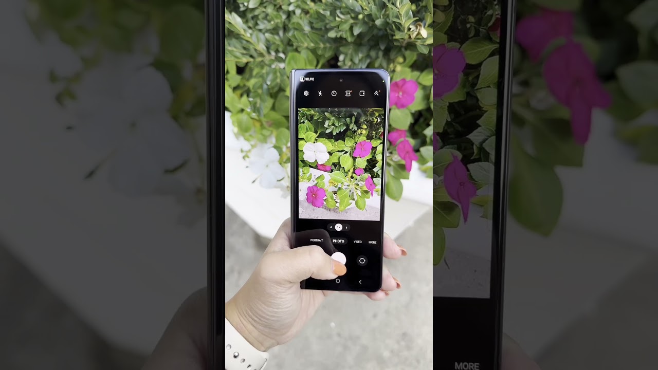 OnePlus Open vs Galaxy Z Fold 5 Photos #shorts
