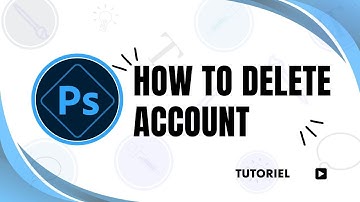 How to delete Photoshop express account