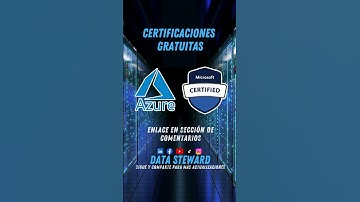 ¡#CERTIFICACIONGRATUITA DE MICROSOFT AZURE Y MÁS EN #ESPAÑOL Y OTROS IDIOMAS!