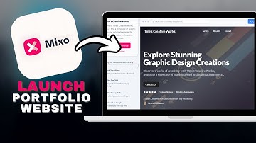 How to Launch a Portfolio Website Using Mixo AI in SECONDS!
