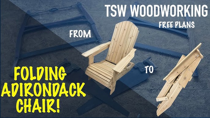 ADIRONDACK CHAIR with Free pdf Plans! - YouTube adirondack-chair-with-free-pdf-plans-youtube