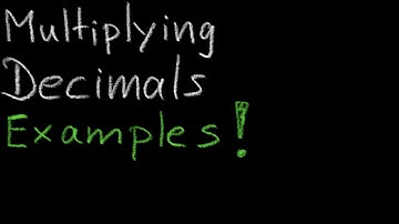 Multiplying Decimals, Examples I The Westcoast Math Tutor I