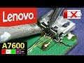 Lenovo A7600 Micro USB broken OFF , FULL Repair / Lenovo A7600 отломан micro USB - ремон