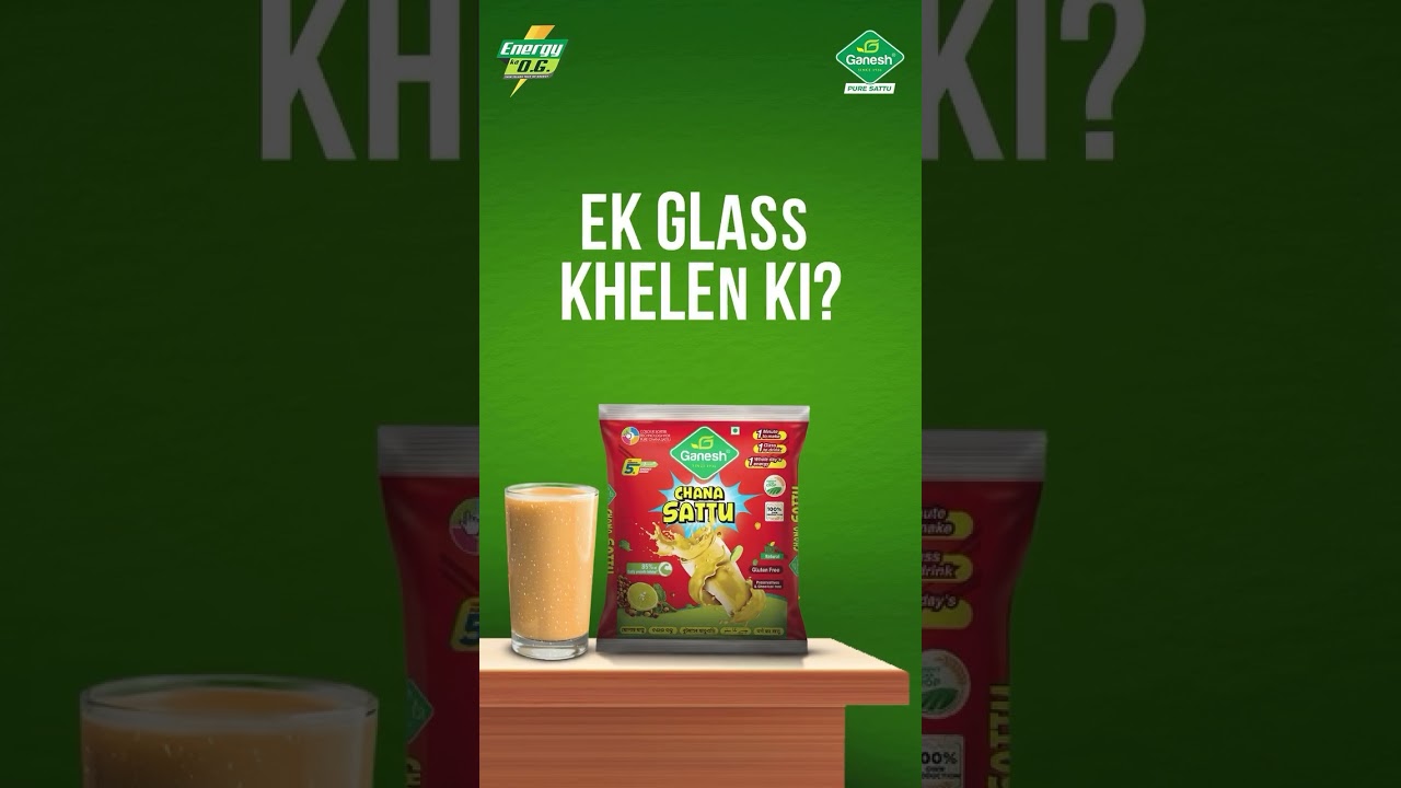 Ganesh Chana Sattu | Natural Energy ka Daily Dose 💪 