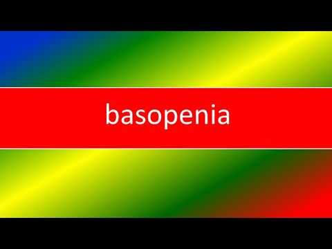 Video: Basopenia - Causes, Symptoms And Treatment