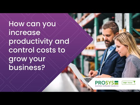 How can you increase productivity and control costs to grow your business?