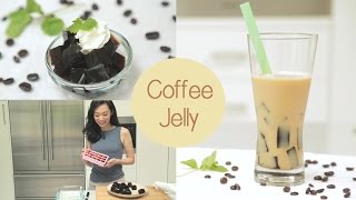 Coffee Jelly For Bubble Tea & Desserts Made With Starbucks Via Packets
