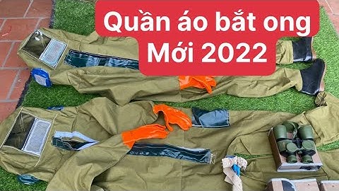 Chi tiết 2 mẫu quần áo bắt ong rừng vải bò cao cấp nhất 2022-an toàn giá rẻ