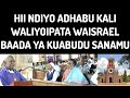 Hii Ndiyo Adhabu Kali Waliyoipata WAISRAEL Baada Ya Kuabudu SANAMU Hii Ndiyo Adhabu Kali Waliyoipata WAISRAEL Baada Ya Kuabudu SANAMU