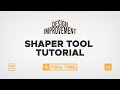 How the Shaper Tool Work • Adobe Illustrator Tutorial