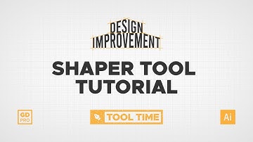 How the Shaper Tool Work • Adobe Illustrator Tutorial