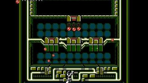 Probotector (NES) - Stage 4: Base2 - Gameplay