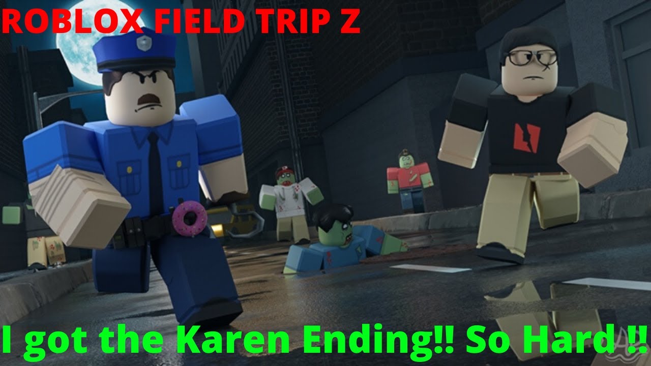 roblox field trip z karen ending