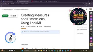 Creating Measures and Dimensions Using LookML || #GSP890 #qwiklabs #googlecloud