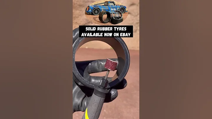 Infraction 'VIPAZ' Solid Rubber Tyres prepping #arrma #shorts