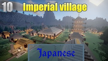 Japanese Imperial village | Minecraft Millénaire Timelapse (final part 10, season 3)