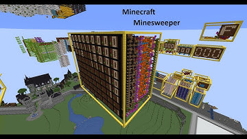 Minecraft Redstone Minesweeper