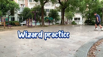 Wizard practice with Powerslide Next shoes and Endless trinity 90 frames