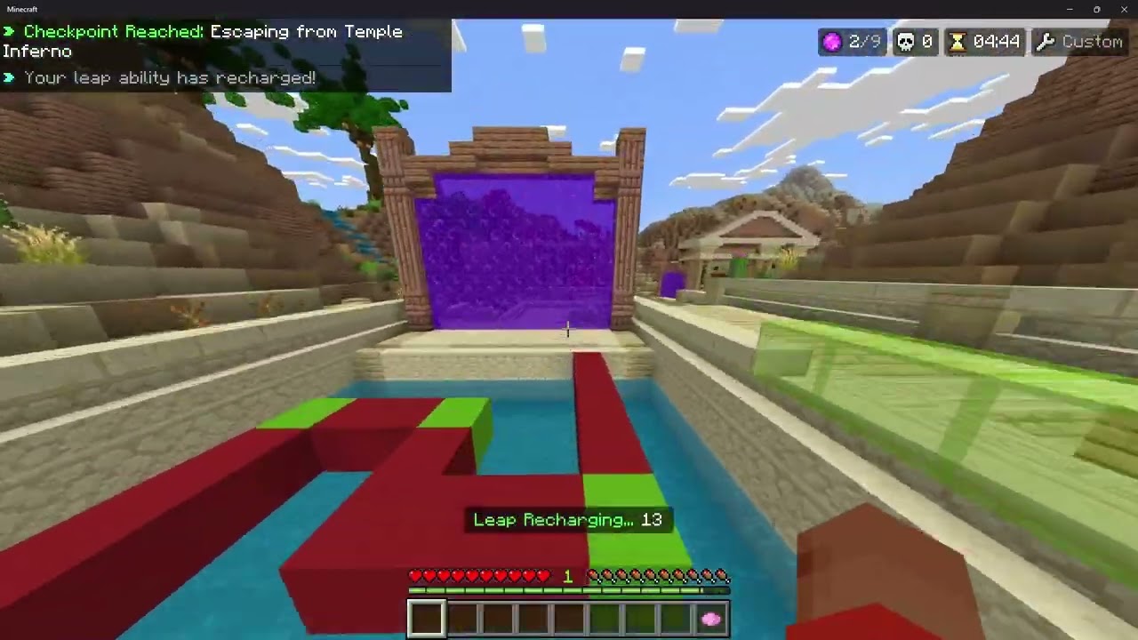 Minecraft Bedrock | Hive Deathrun | Temple 