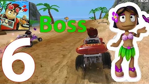 Beach Buggy Racing - Gameplay Walkthrough Part 6 - Easy Street 6 Boss Leilani (iOS, Android)