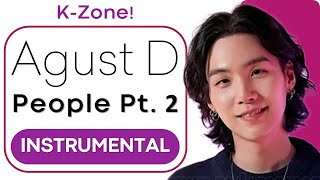 Agust D - People Pt.2 (ft. IU) | Instrumental