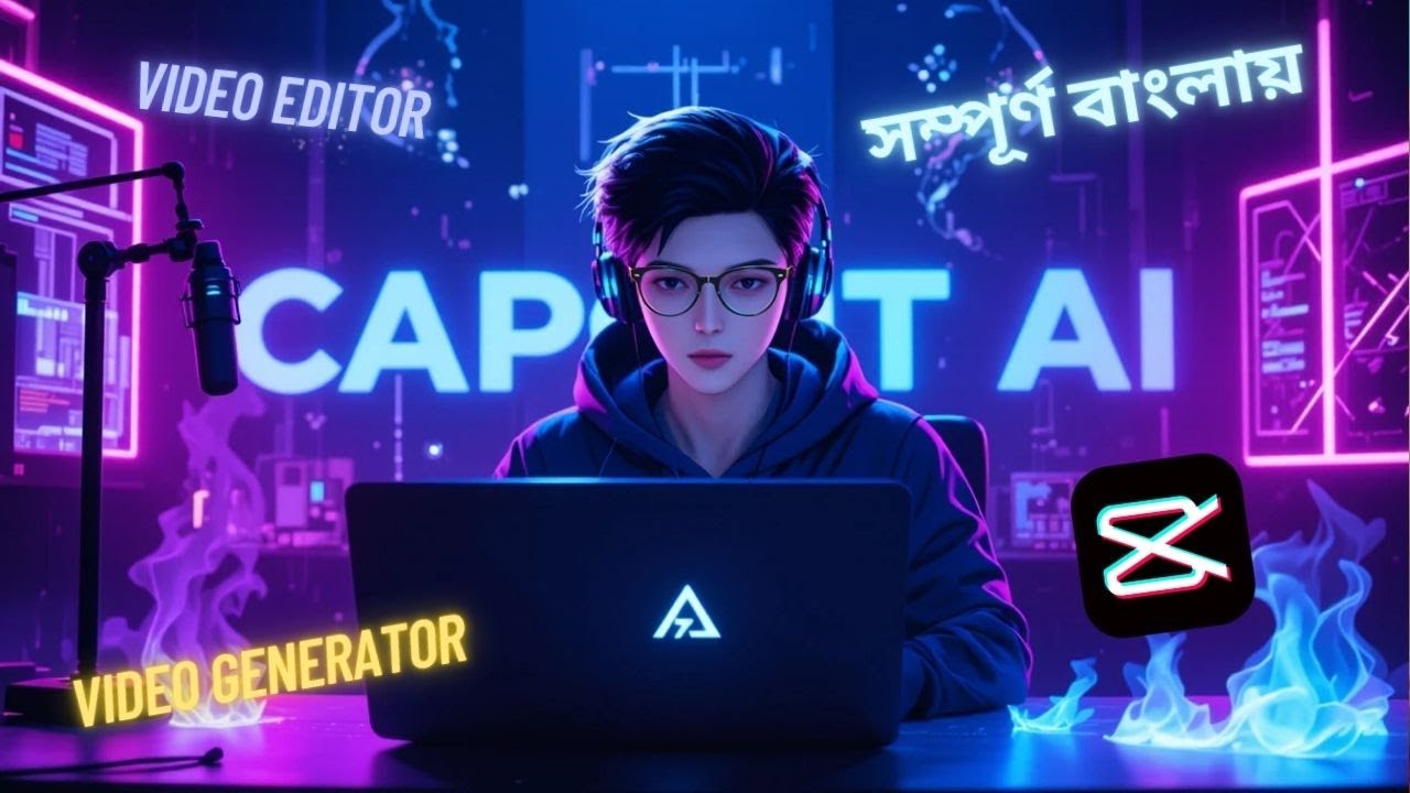 Capcut প্রো দিয়ে AI video কিভাবে বানাবে ফ্রি তে বাংলা tutorial - YouTube