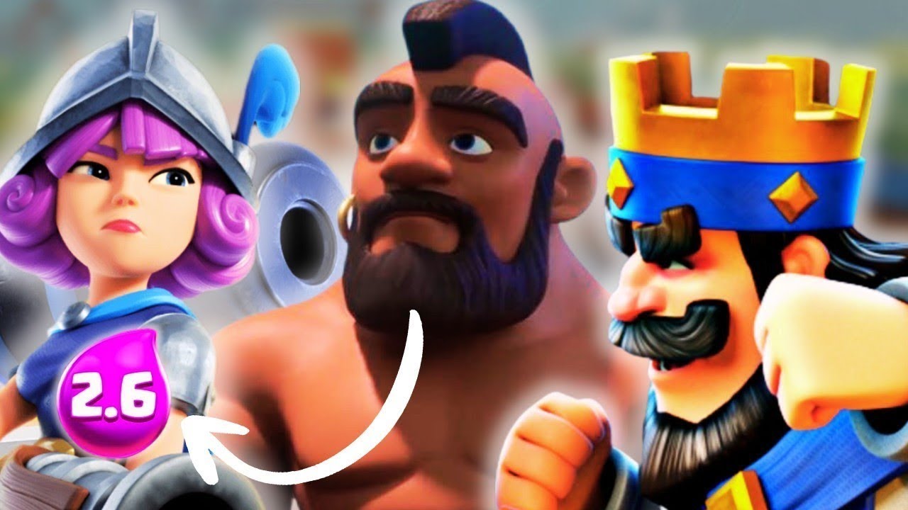 2.6 HOG PUSH BANANA | CLASH ROYALE