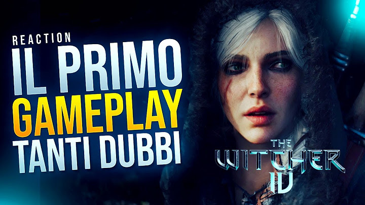 THE WITCHER 4 il PRIMO GAMEPLAY rivelato e i DUBBI 🚨